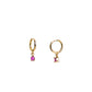 Pendientes Love Stone (Plata)