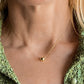 Collar Bola Gold (Acero)